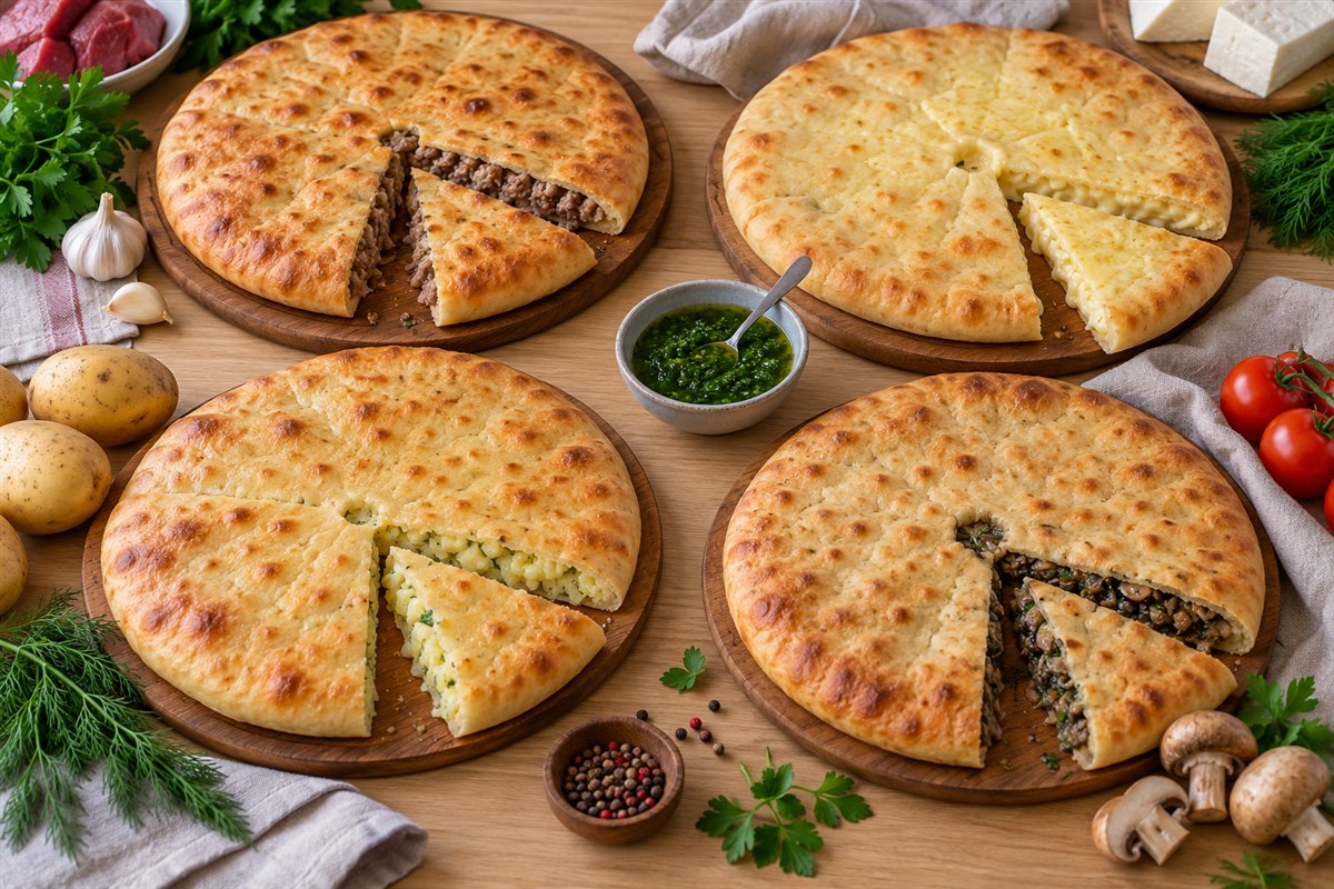 Мясные, сырные и овощные начинки для новоселья